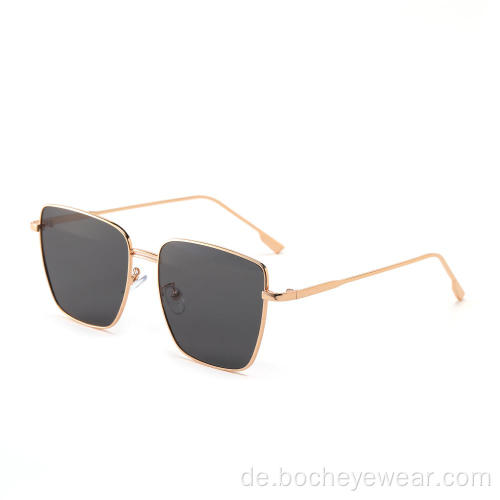 neueste italien unisex mode sonnenbrille quadratische metallrahmen sonnenbrille großhandel sonnenbrille